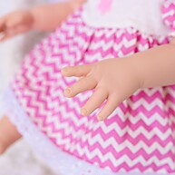 Bebê Reborn Luxo – Boneca Realista de Silicone que Pode Tomar Banho - imagem 2