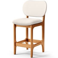 Banqueta Bar Imbuia: Conforto e Elegância - imagem 1