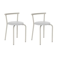 Banqueta Tubo Prata Carraro: Conforto e Estilo! - imagem 1