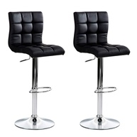 Banquetas Giratórias Fitz Preto: Conforto e Estilo! - imagem 1