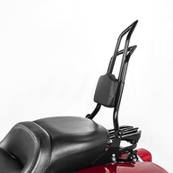 Sissy Bar Passageiro Mofun 28" Destacável para Harley Touring 2009-2025 - Preto Brilhante - imagem 5