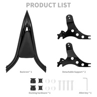 Sissy Bar Encosto Passageiro Harley Softail Fat Boy/Breakout 57cm Preto - Conforto e Estilo - imagem 5