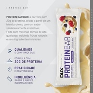 Dux Nutrition Protein Bar 60g - Chocolate Branco e Frutas Vermelhas - imagem 1