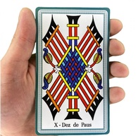 Baralho Tarot de Marselha Completo 78 Cartas Plastificado - Design Clássico e Resistente - imagem 2