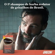 Shampoo Grecin: Reduza os Grisalhos da Barba! - imagem 2