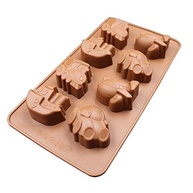 Forma de Silicone para Doces em Formato de Veículos - Carro, Trem, Avião e Barco - imagem 5