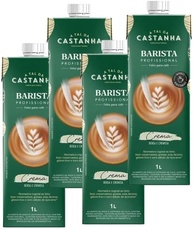 Bebida Vegetal Barista A Tal da Castanha 4 unidades de 1 litro - imagem 1