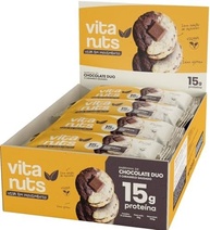 Barra de Proteína de Choco Duo e Caramelo Salgado - Vitanuts (Caixa com 12 unidades) - imagem 3