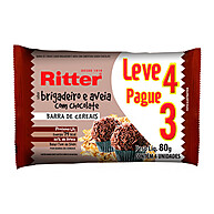 Barra de Cereal Ritter Brigadeiro e Aveia: Leve 4 Pague 3! - imagem 1