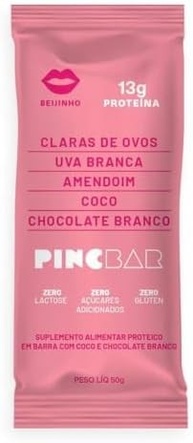 Barra de Proteína Sabor Beijinho Pincbar 50g - imagem 1
