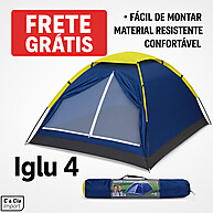Barraca Iglu 4 Pessoas: Conforto e Praticidade - imagem 1