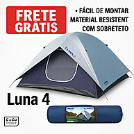 Barraca Luna MOR 4 Pessoas: Conforto e Praticidade no Camping - imagem 1