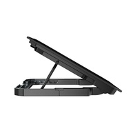 Base para Notebook C3Tech NBC-40BK 15,6" Preto Refrigerada com 2 Cooler Fans com Led Azul, 5 niveis de ajuste de altura, USB Adicional, compativel com notebooks até 15,6", suporte para celular - imagem 2
