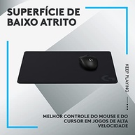 Mouse Pad com Base Antiderrapante Logitech G440 Otimizado para Jogos e com Superfície de Baixo Atrito - imagem 2