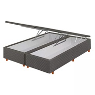 Base Box Baú Queen Suede: Organize com Elegância! - imagem 1