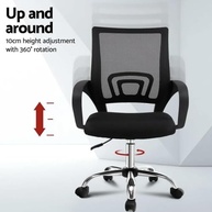 Cadeira de Escritório Ergonômica Stoel Start - Base Giratória com Encosto Mesh Respirável para Home Office - imagem 5