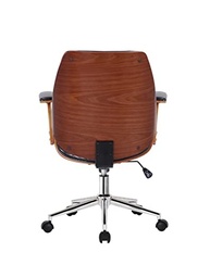 Cadeira Kopenhagen Diretor Office em Couro Ecologico com Base Cromada - Conforto e Estilo para seu Ambiente - imagem 5