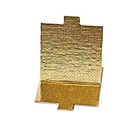 Base para Doce Quadrada Ouro 7,5cm – 25 Unidades Stalden Rizzo - imagem 1