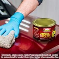 Massa de Polir Nº 2 Pro Auto Base Água 500g: Brilho Intenso e Proteção para Seu Veículo - imagem 5