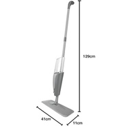 Spray Mop Premium com Base Articulada e Tecido de Microfibra - Limpeza Rápida e Eficiente - imagem 4