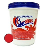 Pigmento Colordex Vermelho Carmin Bt para Serigrafia Base D'água - Alta Cobertura e Durabilidade (250g) - imagem 1