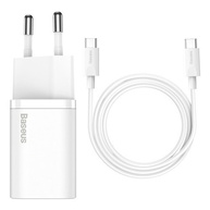 Baseus 25W: Carregador Turbo + Cabo USB-C - imagem 1