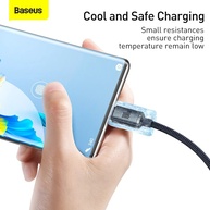 Cabo Baseus 100W USB-C: Carregamento Ultra Rápido! - imagem 3
