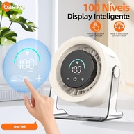 Ventilador de Mesa USB Basike 3 Velocidades Silencioso Portátil com Base Antiderrapante - imagem 4
