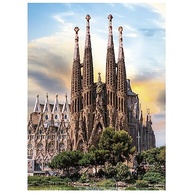 Puzzle 500 Peças Basilica da Sagrada Família - Grow - Desafio Inteligente para Montar e Decorar - imagem 3