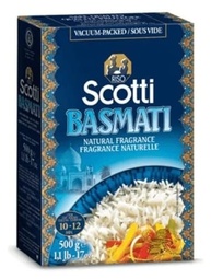 Arroz Basmati Scotti 500g Kit com 4 unidades - Importado da Italia - imagem 3