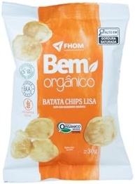 Batata Chips Lisa Bem Orgânico 30g - imagem 1