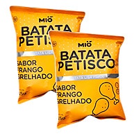 Batata Petisco Mió Frango Grelhado 45g – 2 Unidades - imagem 1