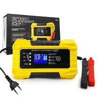 Carregador de Bateria Automotivo Digital 10A Pro Version - 12V/24V Inteligente para Carro, Moto e Caminhão - imagem 1