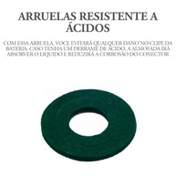 Conector Terminal Bateria Dourado com Engate Rápido Duplo Polo - Segurança e Praticidade para seu Carro - imagem 4