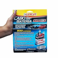 Cabos de Transferência Luxcar 600A - 2,5m: Potência e Segurança para Sua Bateria - imagem 4