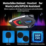 VCOROS VR1: Fone de Ouvido para Capacete de Moto com IA, IPX6 e Bateria de Longa Duração - imagem 4