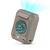 Ventilador Portátil CIVPOWER com Bateria 10000 mAh - 3 Velocidades, Clipe Duplo e Design Ergonômico - imagem 2