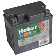 Bateria Moto Heliar HTZ6L Powersports 12V Selada: Partida Imbatível e Durabilidade! - imagem 2