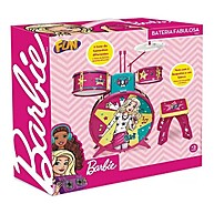 Bateria Infantil Barbie: Diversão Musical! - imagem 1
