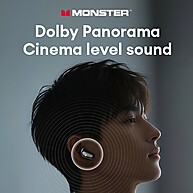 Monster MQT52: Fones Bluetooth com Longa Bateria - imagem 2