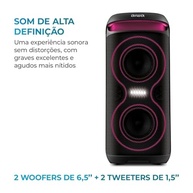 PartyBox AIWA PB-08: Som Potente, Luzes RGB e 8h de Bateria | Bluetooth e TWS - imagem 5