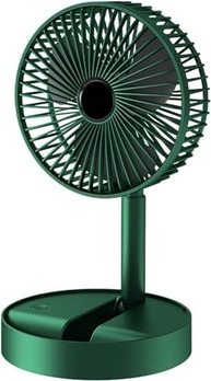 Ventilador Portátil Dobrável com Bateria 2000mAh – 3 Velocidades, Silencioso, Altura Ajustável – Ideal para Mesa de Trabalho e Estudos - imagem 2