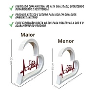 Coração Decorativo Batimento Cardíaco – Presente Criativo para Amantes de Animais | Branco M - imagem 4