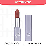 Batom Matte Hortência: Longa Duração e Cor Intensa - imagem 1