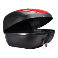Baú Porta-Malas Moto 45L Vermelho Universal - Segurança e Estilo para Sua Viagem - imagem 4