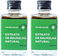 Extrato De Baunilha Natural Vanilla Brasil 30 Ml Zero Açúcar - Kit 2 - imagem 3