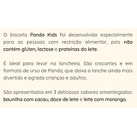 Panda Kids Baunilha Cacau Sem Glúten Lactose 100g - imagem 5