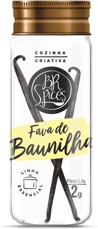 Br Spices Fava De Baunilha Br Spices Vidro 2G - imagem 1