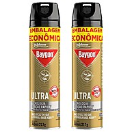 Baygon Ultra 360ml: Combate Rápido a Mosquitos e Baratas - imagem 1