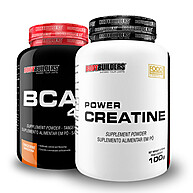 BCAA + Creatina: Kit Musculação para Ganho e Recuperação - imagem 1